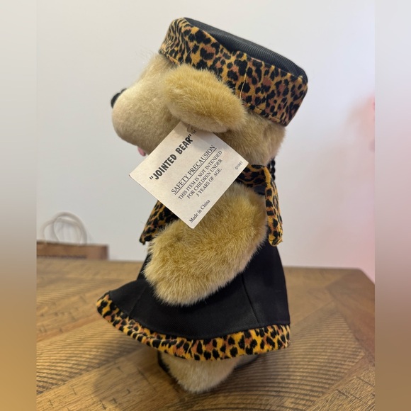 Bloomingdale's Plush Bear with Leopard Accents - Picture 2 of 4